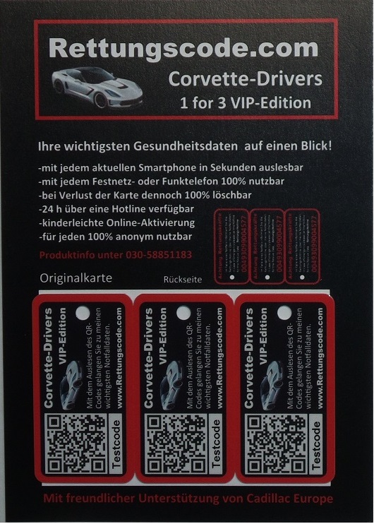 Corvette Drivers VIP Edition Corvette Drivers VIP Edition