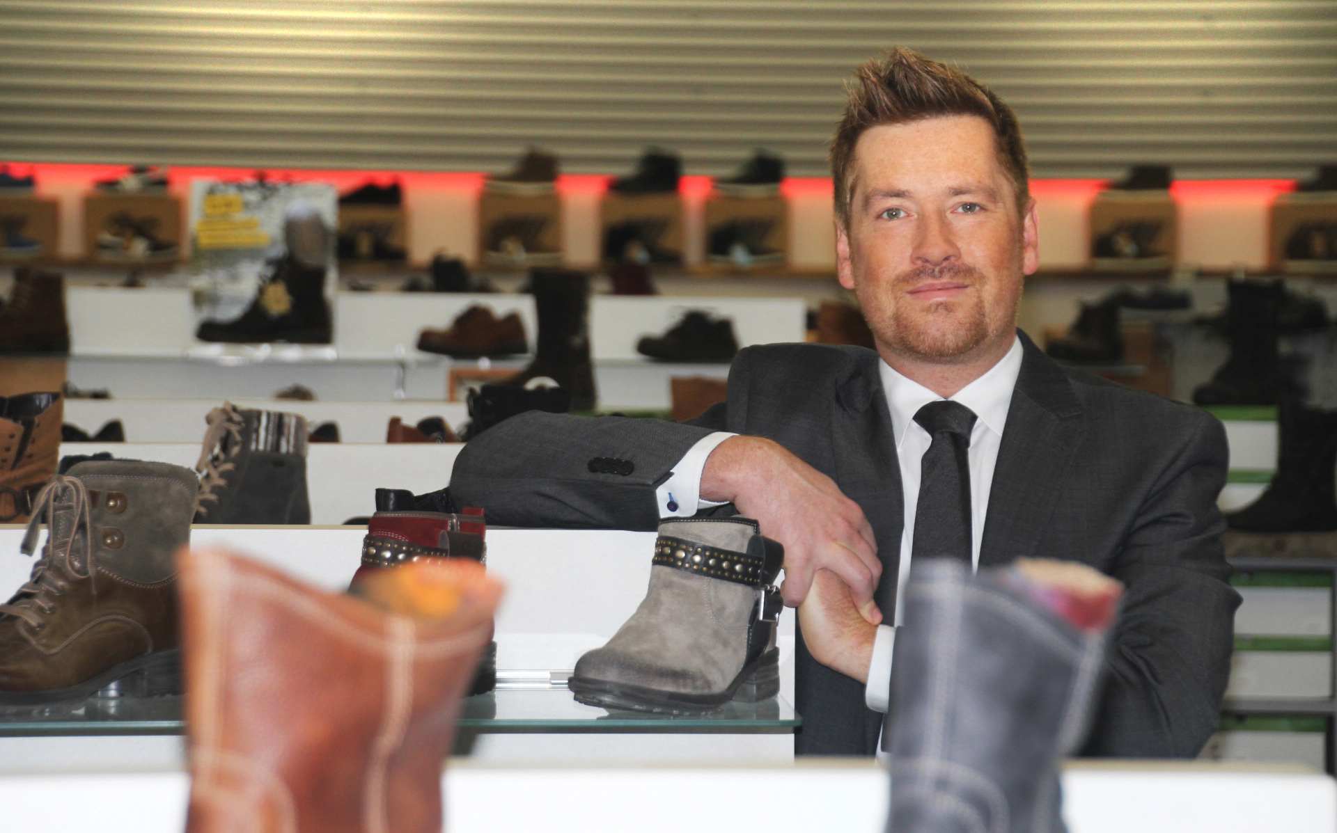 Kay Zimmer, Gründer und Geschäftsführer von schuhplus - Schuhe inÜbergrößen Kay Zimmer, Gründer und Geschäftsführer von schuhplus - Schuhe inÜbergrößen