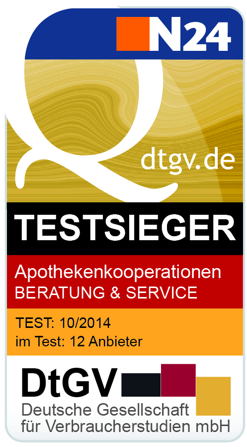 dtgv Siegel Testsieger Beratung und Service