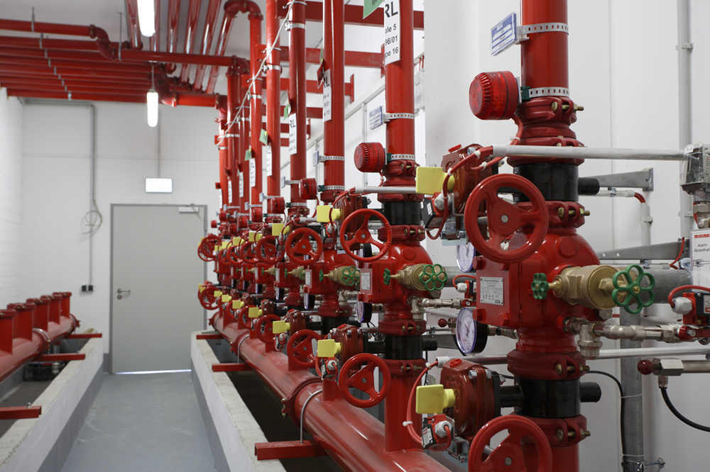 Wasserlöschanlagen schützen flächendeckend