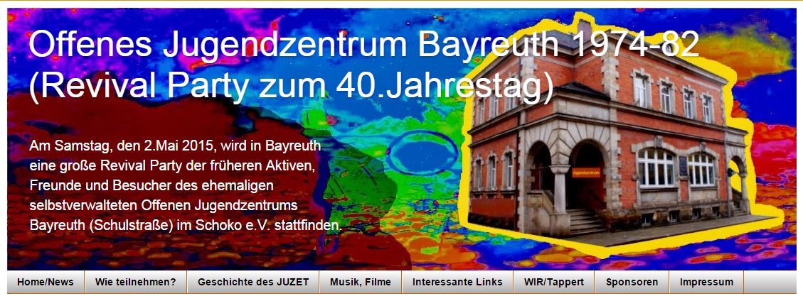 Revival-Party des Offenen Jugendzentrums Bayreuth