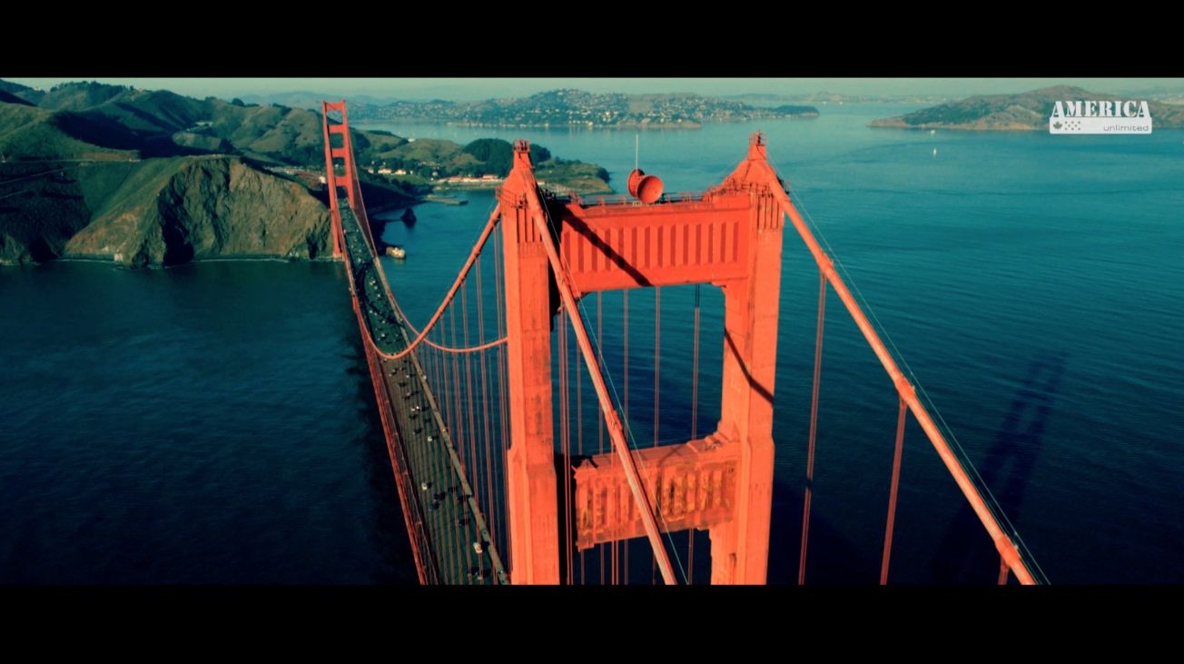 Filmszene aus dem neuen Imagefilm"California Dreamin'" von America Unlimited. Filmszene aus dem neuen Imagefilm"California Dreamin'" von America Unlimited.