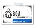 Logo BOA-Symposium Barrierefreies Webdesign Logo BOA-Symposium Barrierefreies Webdesign