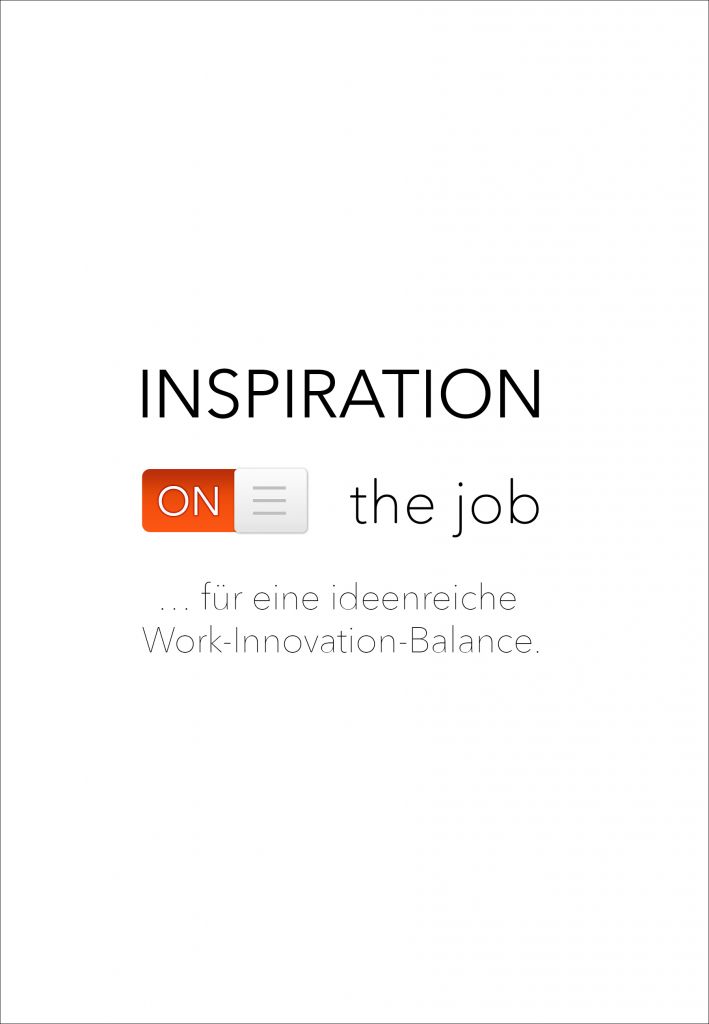 Cover"Inspiration on the job" Cover"Inspiration on the job"