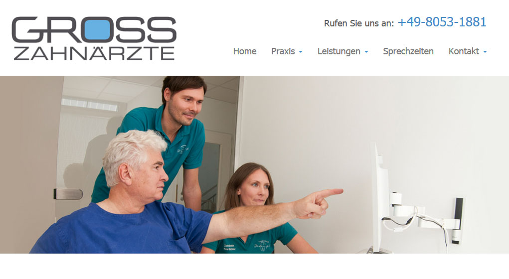 Dr. Groß - Ihr Expertenteam für Zahnmedizin Dr. Groß - Ihr Expertenteam für Zahnmedizin