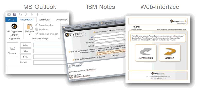 Cryptshare in verschiedenen Umgebungen Cryptshare in verschiedenen Umgebungen