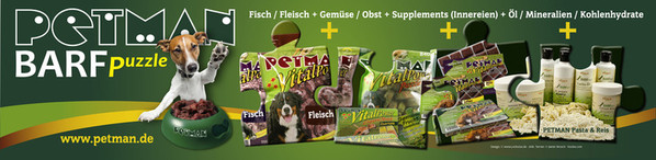 BARF-Puzzle und BARF-in-one von PETMAN BARF-Puzzle und BARF-in-one von PETMAN