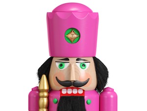Nussknacker König Pink Nussknacker König Pink