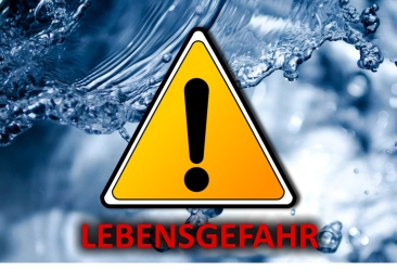 Lebensgefahr Wasser trinken Lebensgefahr Wasser trinken