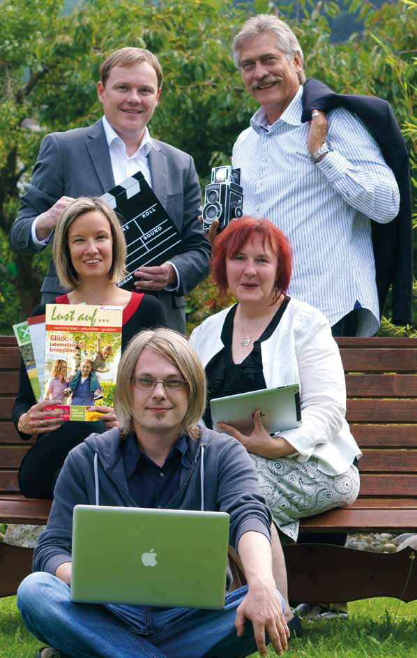 Das Team der zahner bäumel communication bringt das neue Magazin?Lust auf" heraus. Das Team der zahner bäumel communication bringt das neue Magazin?Lust auf" heraus.