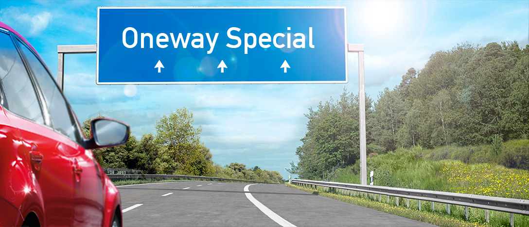 Günstige Oneway-Specials bei Europcar Günstige Oneway-Specials bei Europcar
