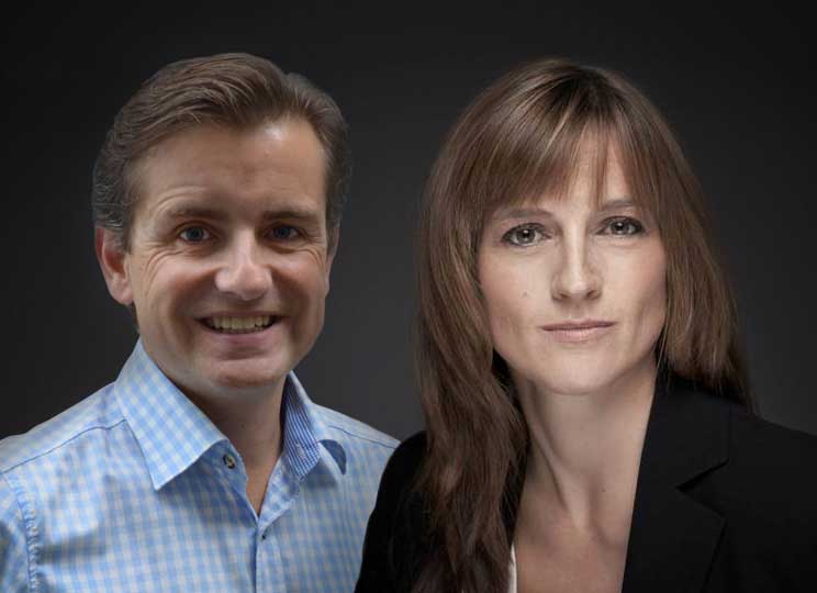 v.l.n.r.: Stefan Engels und Yasmin Merz v.l.n.r.: Stefan Engels und Yasmin Merz