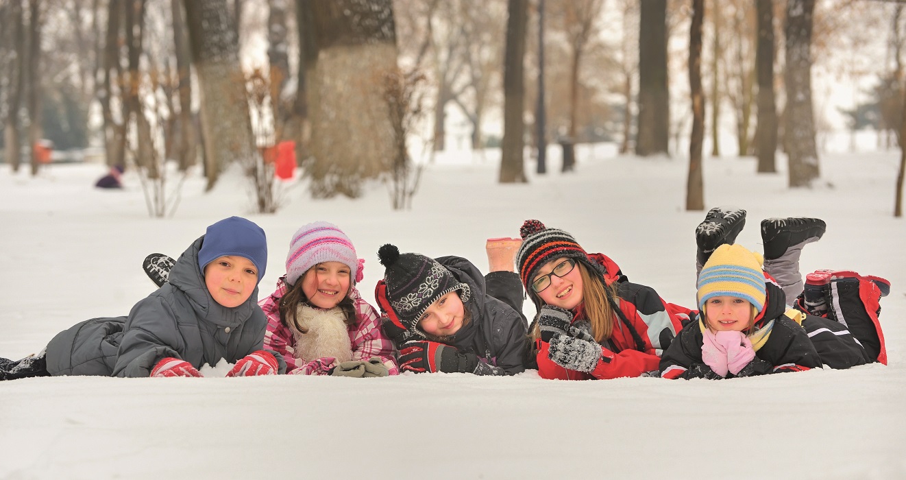 Kinder im Berlitz Skicamp