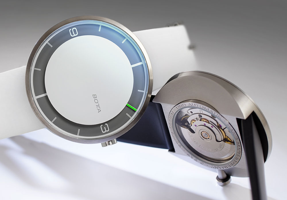 Einzeigeruhr NOVA Automatik von BOTTA design