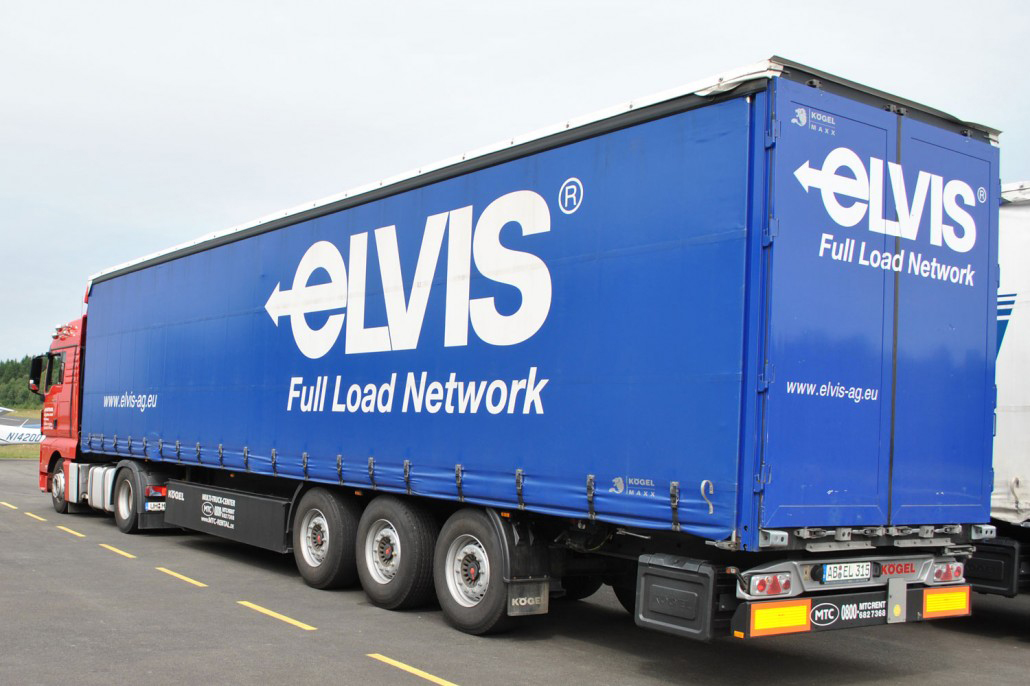 Das ELVIS-Netz verfügtüber mehr als 140 Partner, 180 Standorte und 15.000 LKW Das ELVIS-Netz verfügtüber mehr als 140 Partner, 180 Standorte und 15.000 LKW