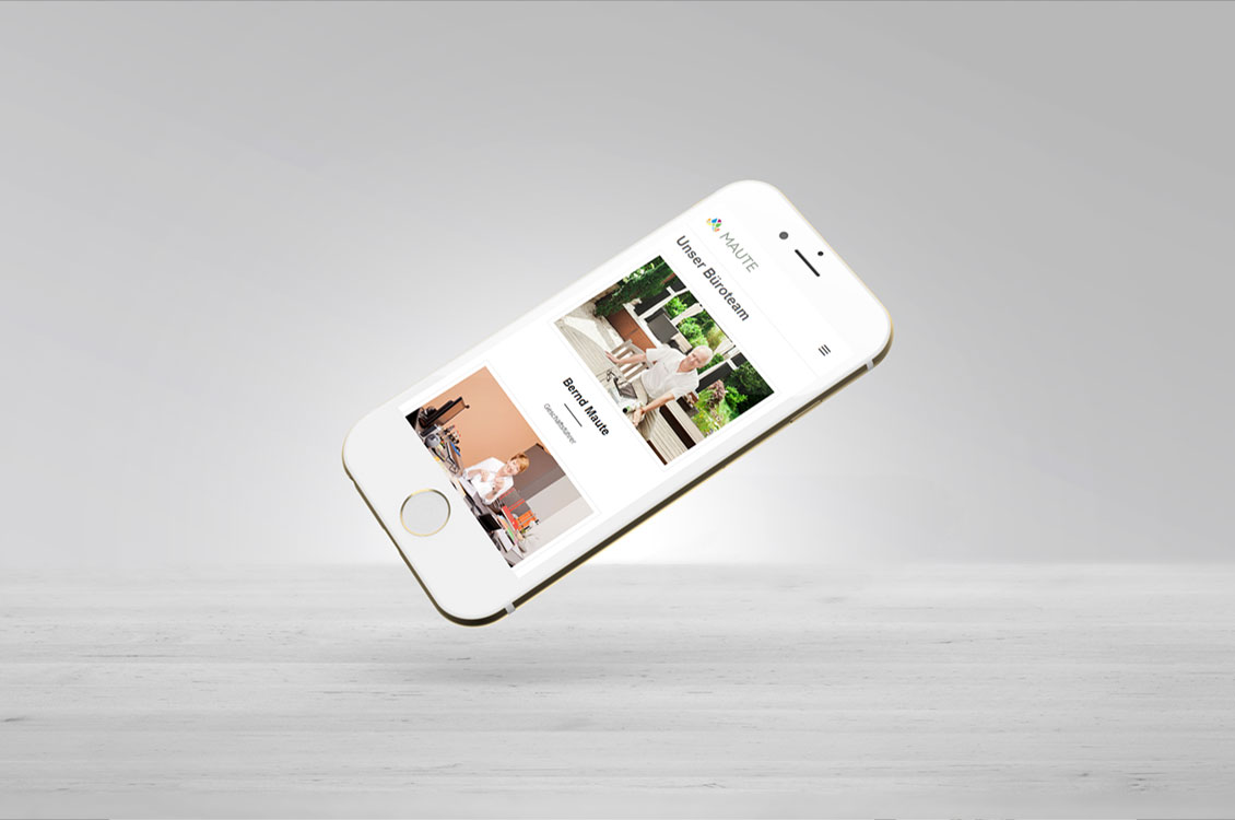 Neuer Look für Garten Maute im responsive Design. Neuer Look für Garten Maute im responsive Design.