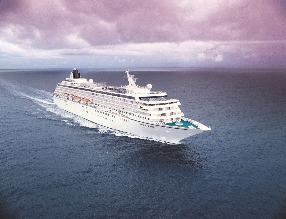 Die"Crystal Symphony" besucht 2015 unter anderem Fernost und Nordeuropa.