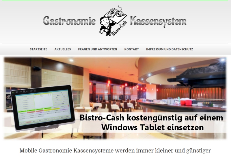 Tablet-Kassensystem Bistro-Cash