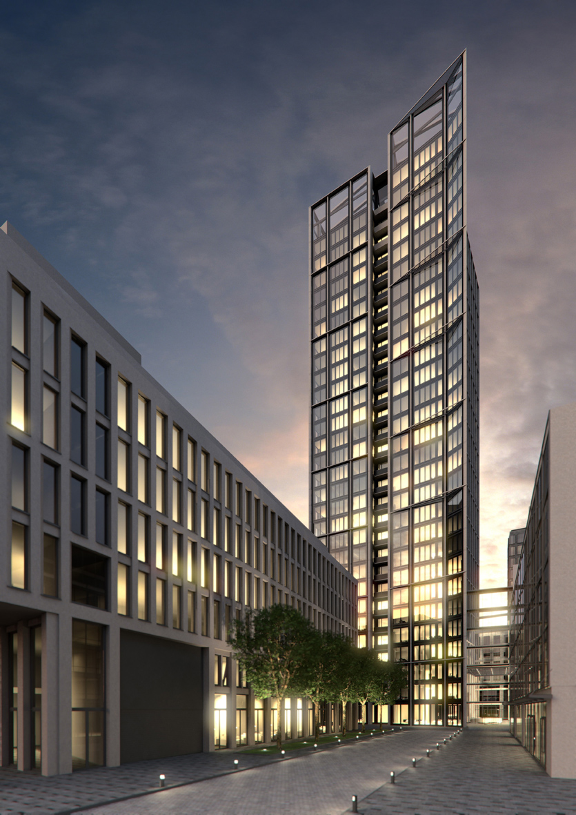 Das WINX-Hochhaus im Frankfurter MainTor-Quartier gehört jetzt Susanne Klatten. Das WINX-Hochhaus im Frankfurter MainTor-Quartier gehört jetzt Susanne Klatten.