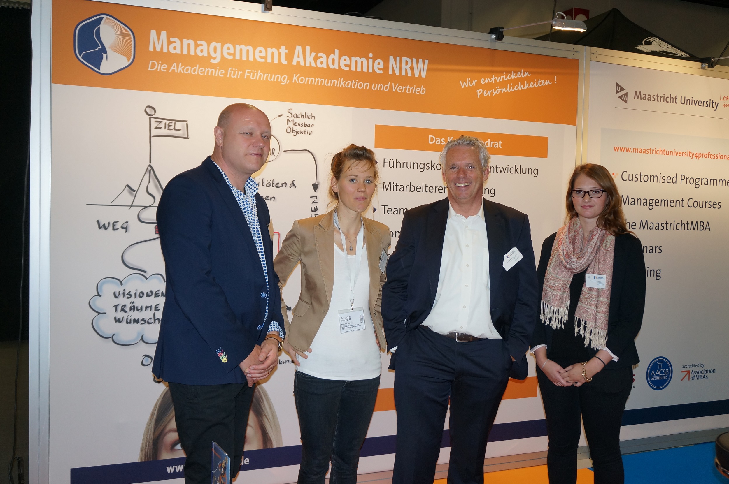 MAK NRW Team auf der Zukunft Personal
