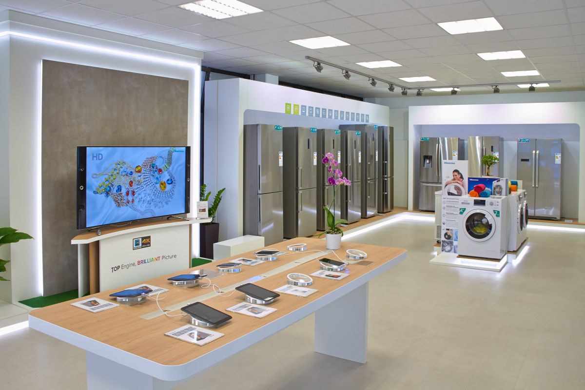 Innovation hautnah: der neue Showroom von Hisense Innovation hautnah: der neue Showroom von Hisense