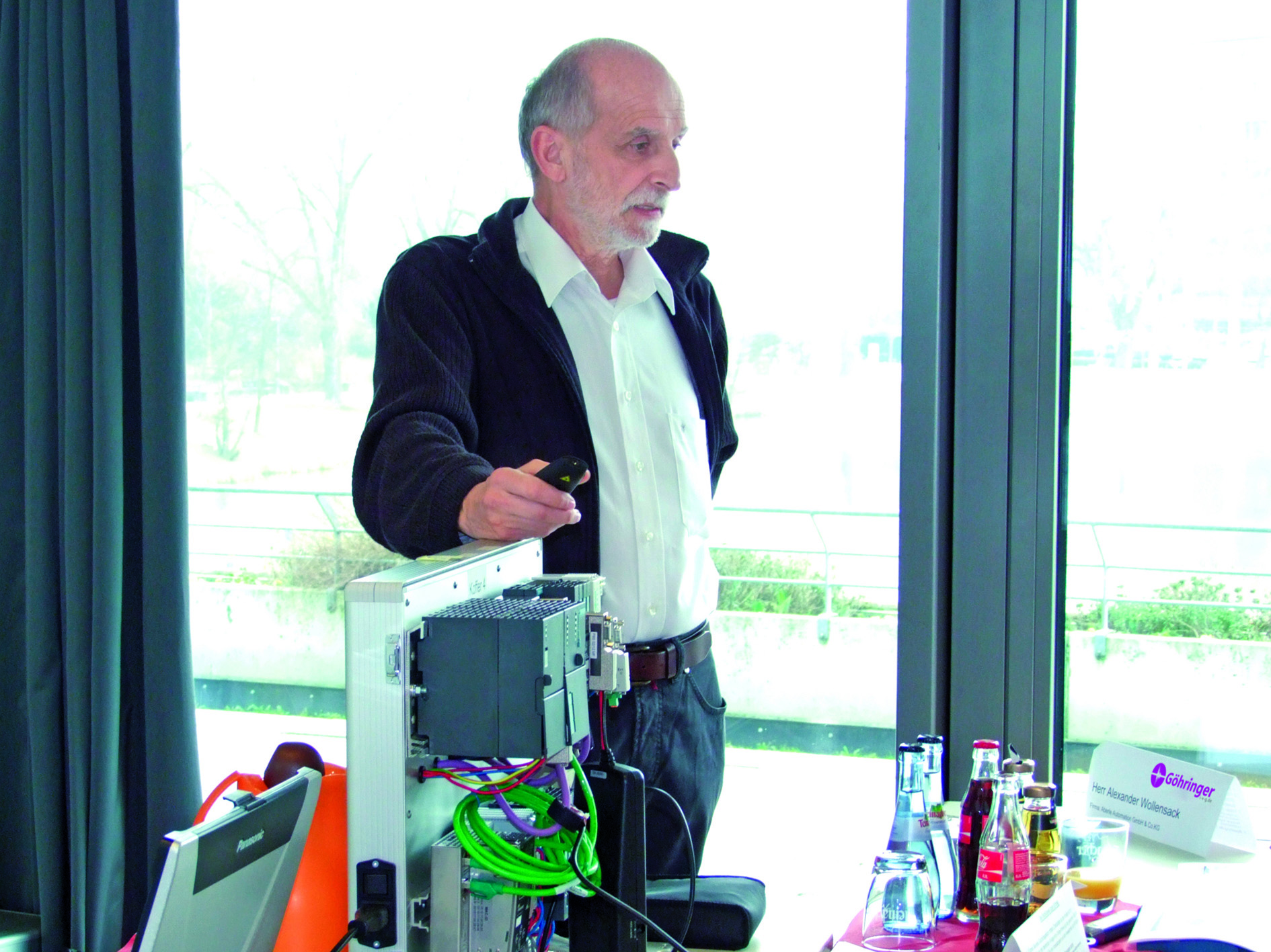 Hans-Ludwig Göhringer erklärt mögliche Störungsursachen.