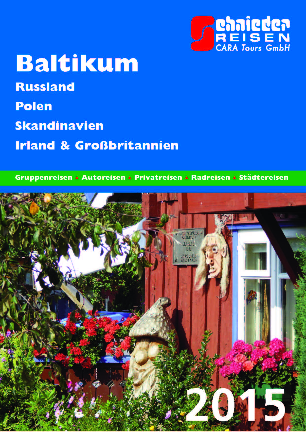 Schnieder Reisen: Eine Vielzahl von Reise-Ideen füres Baltikum im neuen Katalog 2015 Schnieder Reisen: Eine Vielzahl von Reise-Ideen füres Baltikum im neuen Katalog 2015