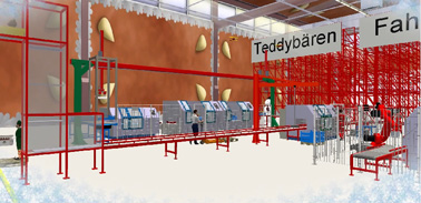 Der Weihnachtsmann verlässt sich bei der Produktionsplanung auf den taraVRbuilder Der Weihnachtsmann verlässt sich bei der Produktionsplanung auf den taraVRbuilder