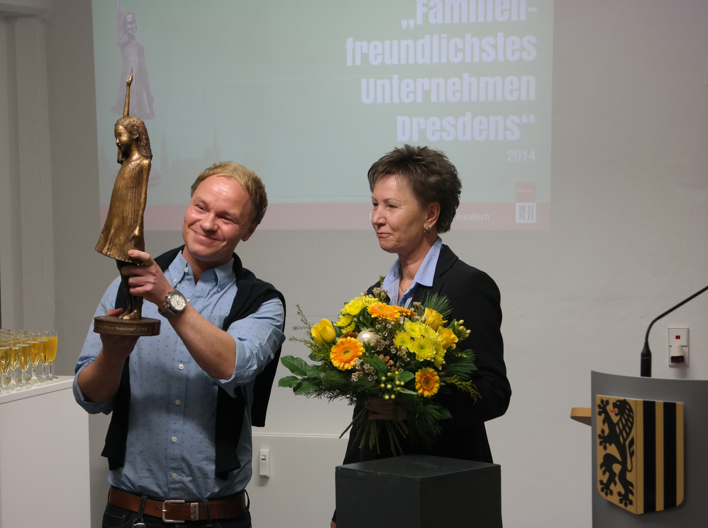 Übergabe des Innovationspreises 