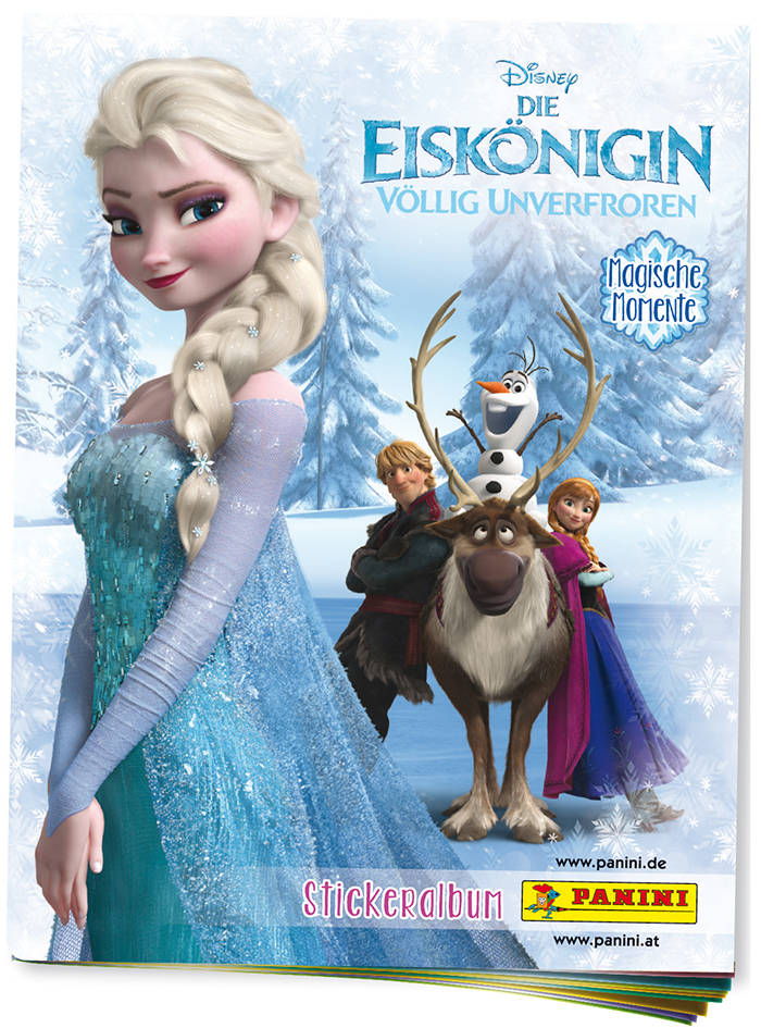 Stickeralbum"Die Eiskönigin - Völlig unverfroren" - Cover
