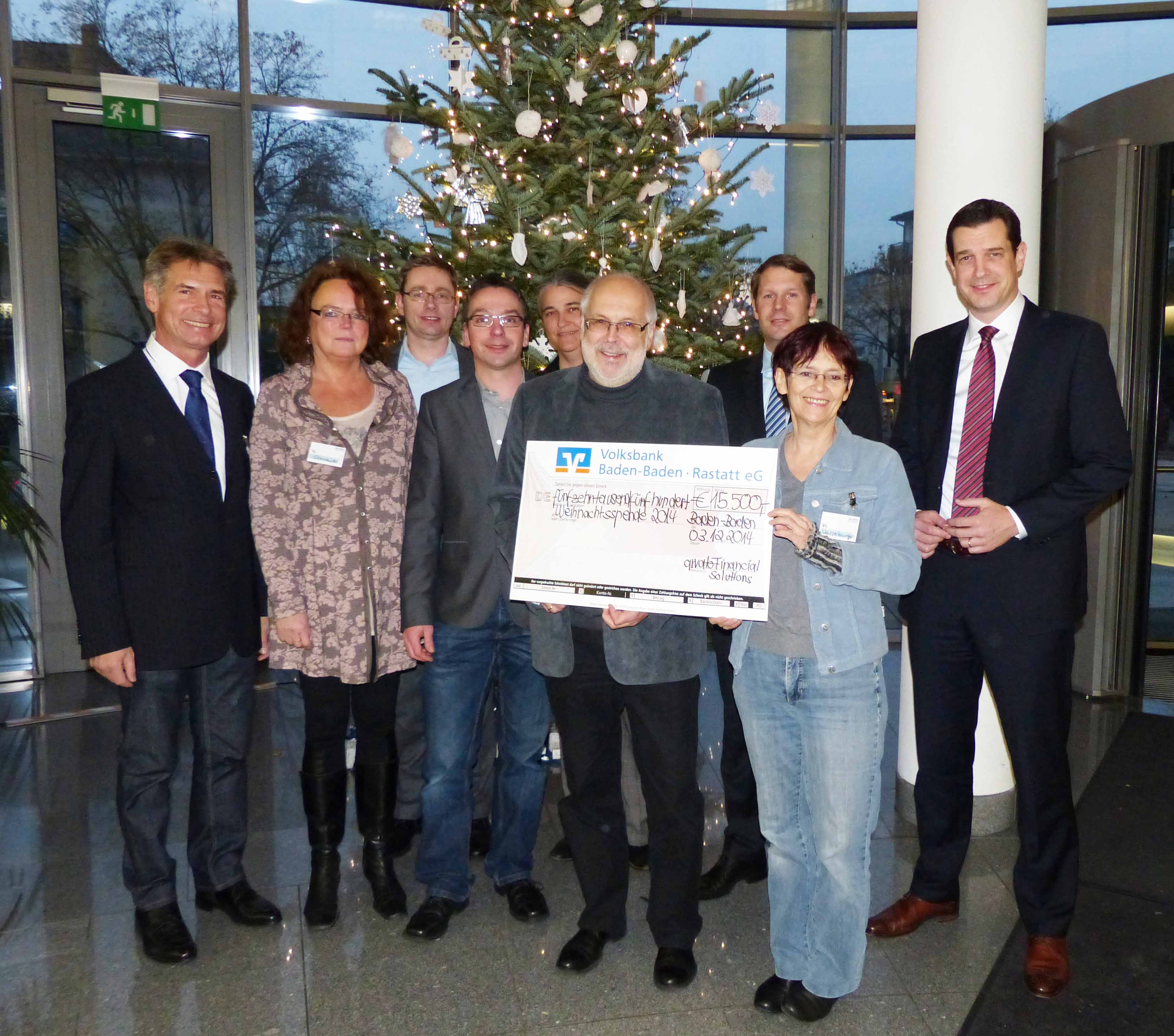 arvato Financial Solutions spendet an sechs unterschiedliche Institutionen arvato Financial Solutions spendet an sechs unterschiedliche Institutionen