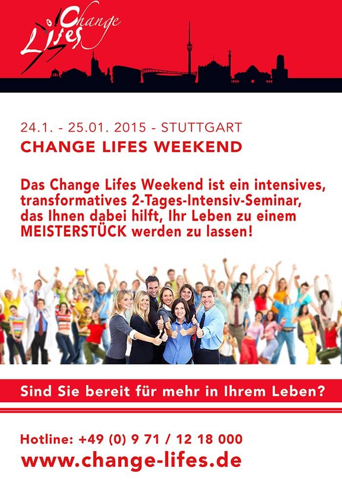 Change Lifes Weekend