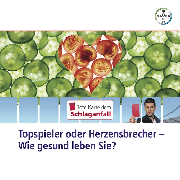 Neue Broschüre zur Vorbeugung durch gesunde Ernährung (Bildquelle: Bayer HealthCare Deutschland) Neue Broschüre zur Vorbeugung durch gesunde Ernährung (Bildquelle: Bayer HealthCare Deutschland)