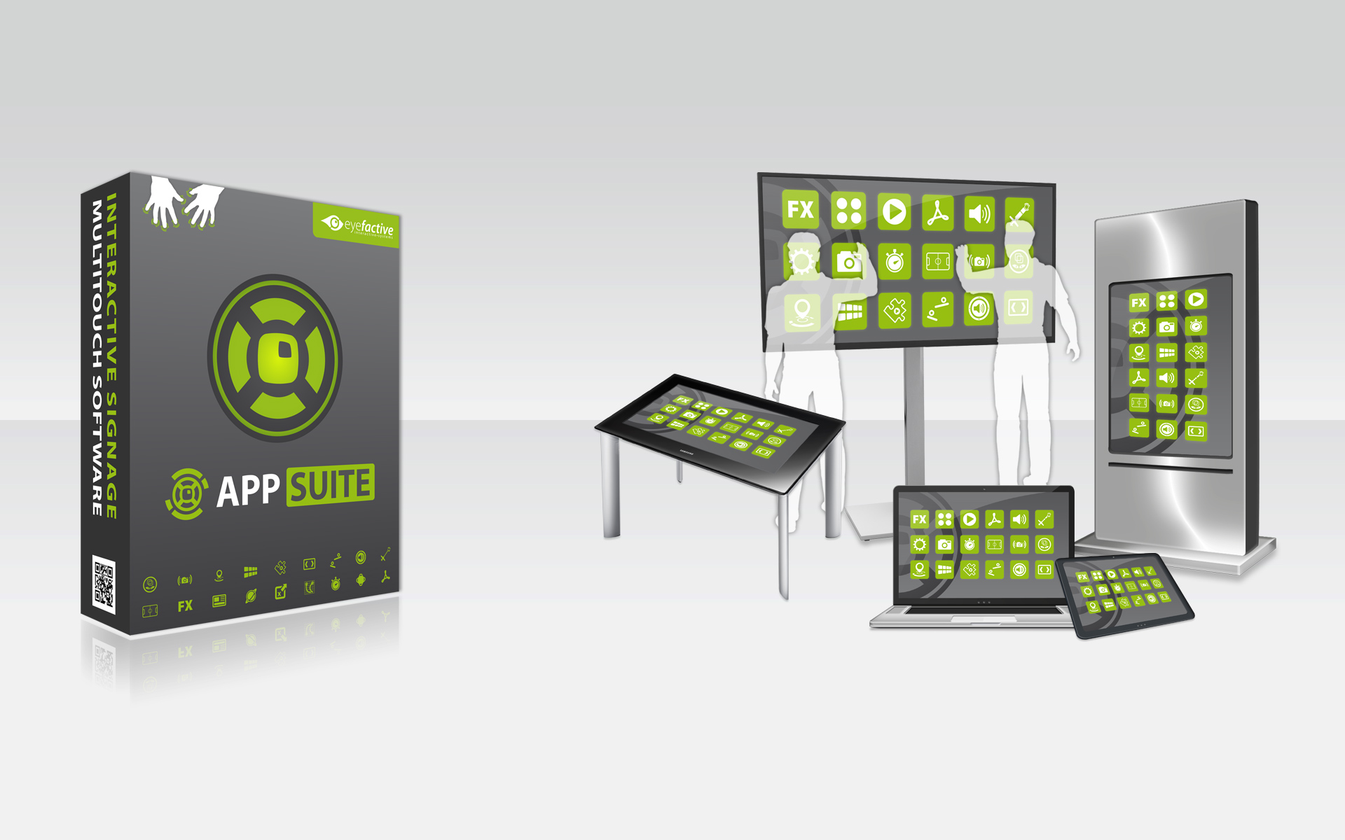 Neueste Version der Interactive Signage Software: AppSuite