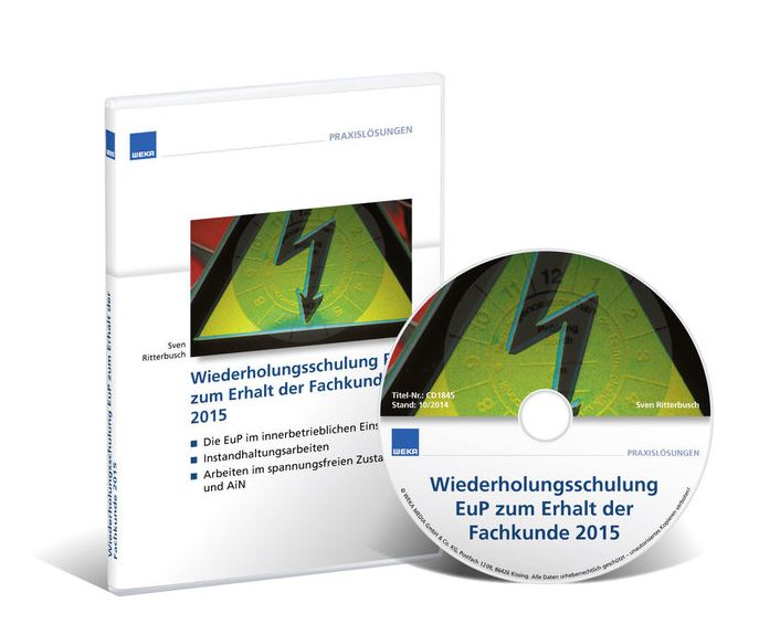 Wiederholungsschulung EuP zum Erhalt der Fachkunde 2015: Jetzt unterweisen Sie Ihre EuPs flexibel! Wiederholungsschulung EuP zum Erhalt der Fachkunde 2015: Jetzt unterweisen Sie Ihre EuPs flexibel!