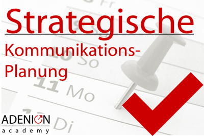 Webinar:"Strategische Kommunikationsplanung für eine erfolgreiche PR"