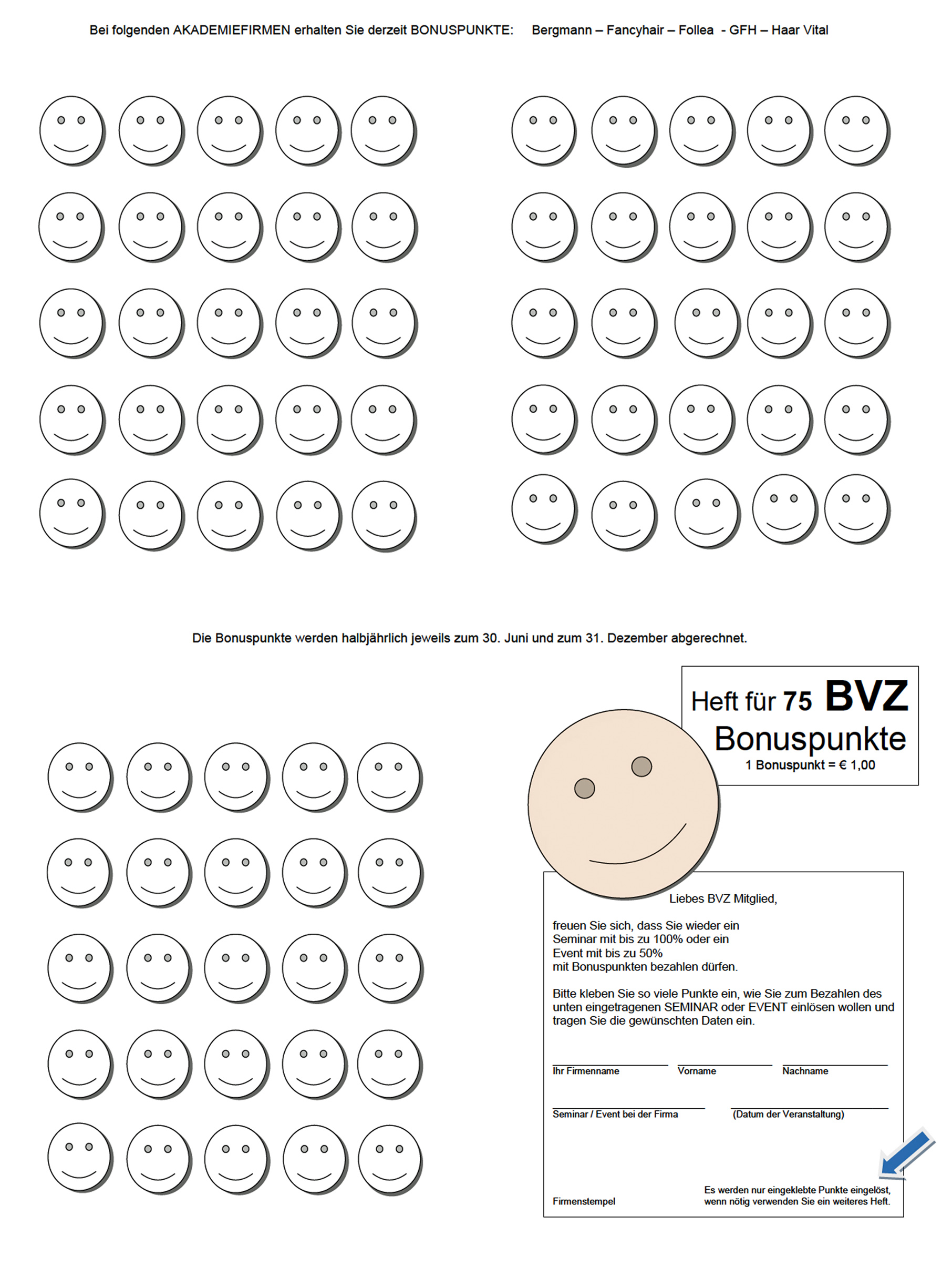 BVZ Bonusheft - innen und außen BVZ Bonusheft - innen und außen