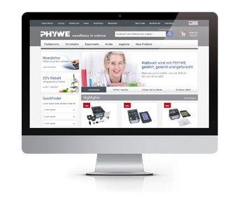 Der neue PHYWE-Webshop©Phywe Systeme GmbH& Co. KG Der neue PHYWE-Webshop©Phywe Systeme GmbH& Co. KG