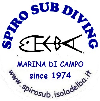 LOGO DER TAUCHSCHULE SPIRO SUB DIVING ELBA LOGO DER TAUCHSCHULE SPIRO SUB DIVING ELBA