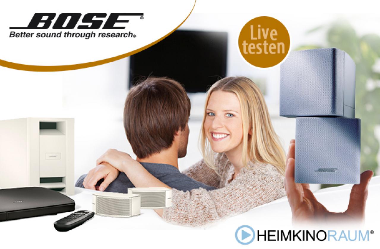 Bose Lautsprechersysteme neu im HEIMKINORAUM München Bose Lautsprechersysteme neu im HEIMKINORAUM München