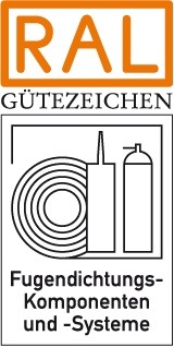 Bild: RAL Gütezeichen Fugendichtungskomponenten und?Systeme.Bildnachweis: RAL FDKS e.V. Bild: RAL Gütezeichen Fugendichtungskomponenten und?Systeme.Bildnachweis: RAL FDKS e.V.