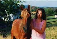 Pferd und Halter sind glücklich Pferd und Halter sind glücklich