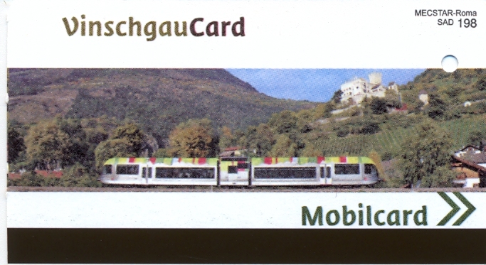 Mit der VinschgauCard lässt sich das Vinschgau auf bequeme und kostengünstige Weise entdecken. Mit der VinschgauCard lässt sich das Vinschgau auf bequeme und kostengünstige Weise entdecken.