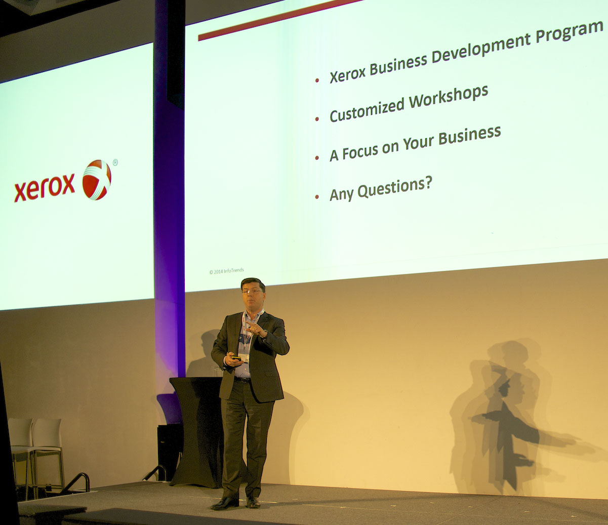 Hubert Soviche auf Xerox Premier Partners Congress in Madrid Hubert Soviche auf Xerox Premier Partners Congress in Madrid