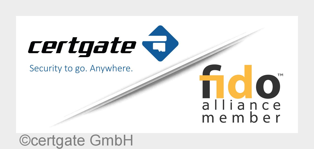 certgate tritt der FIDO Alliance bei. (Bildquelle: certgate GmbH) certgate tritt der FIDO Alliance bei. (Bildquelle: certgate GmbH)