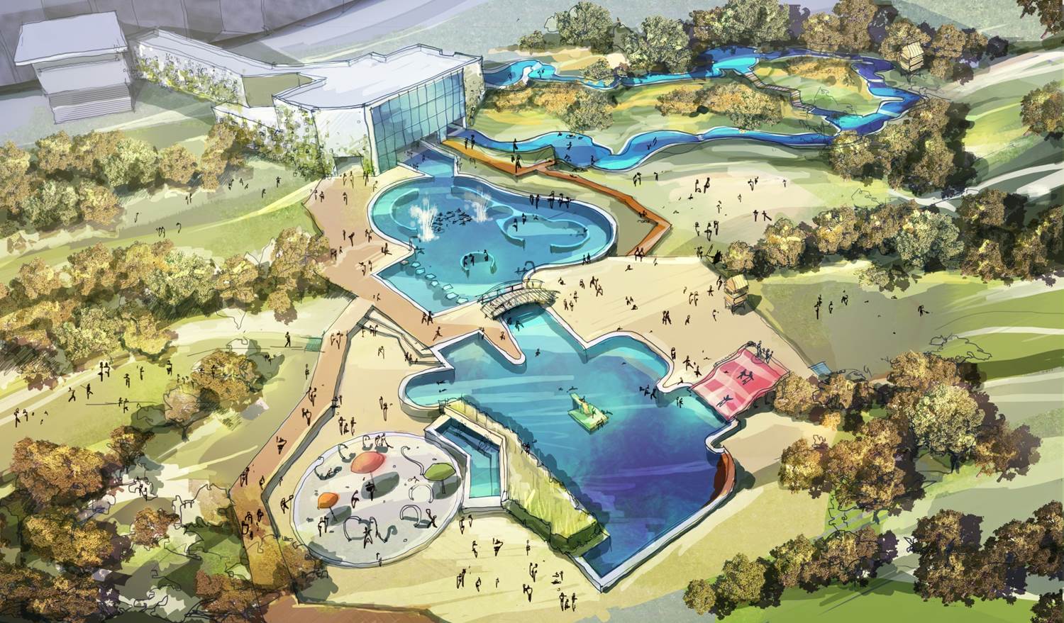 Neuer Außenbereich von Tropical Islands Neuer Außenbereich von Tropical Islands
