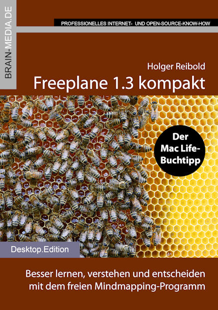 Freeplane 1.3 kompakt - das Cover Freeplane 1.3 kompakt - das Cover