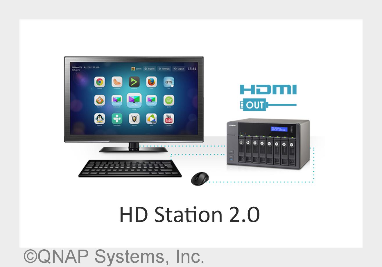 QNAP HD Station 2.0: Neue Benutzeroberfläche und höhere Sicherheit (Bildquelle: QNAP Systems, Inc.) QNAP HD Station 2.0: Neue Benutzeroberfläche und höhere Sicherheit (Bildquelle: QNAP Systems, Inc.)