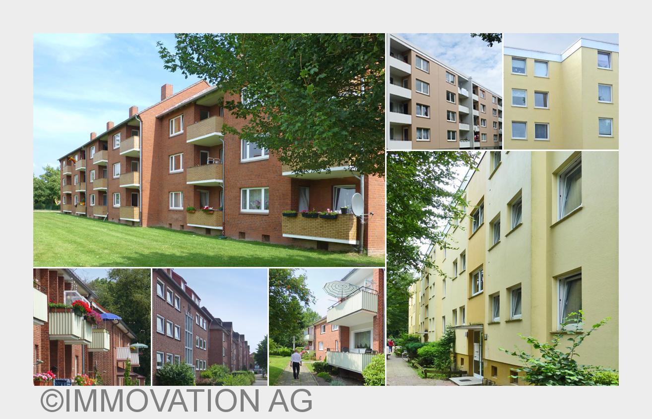 Neu im Portfolio der IMMOVATION: Wohnanlagen in Delmenhorst und Cuxhaven (Bildquelle: IMMOVATION AG) Neu im Portfolio der IMMOVATION: Wohnanlagen in Delmenhorst und Cuxhaven (Bildquelle: IMMOVATION AG)