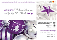 Der aktuelle Litei Weihnachtskarten-Katalog - alles rund um Firmen-Weihnachtsgrüße Der aktuelle Litei Weihnachtskarten-Katalog - alles rund um Firmen-Weihnachtsgrüße